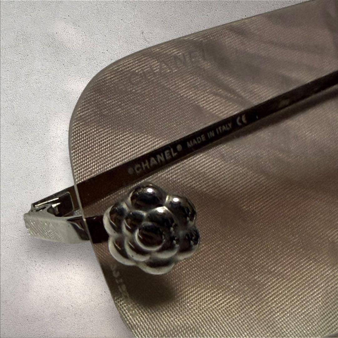 美品 CHANEL シャネル カメリア リムレス サングラス グラデーション