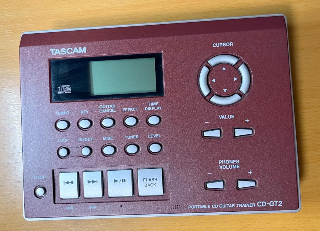 TASCAM CD-GT2 ポータブルCDギタートレーナー