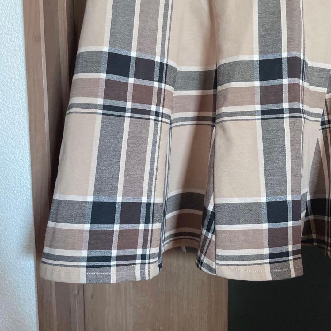 SNIDEL 美品♡ ハイウエストタイトヘムフレアチェックスカート サイズ0