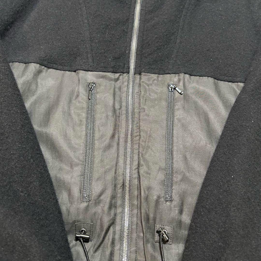 【美品】LIDNM☆トラックジャケット　ブルゾン　リバーシブル☆M☆黒