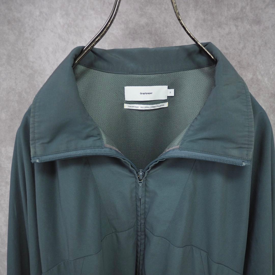 GRAPHPAPER｜Semi-Dull Poplin スタンドカラーブルゾン