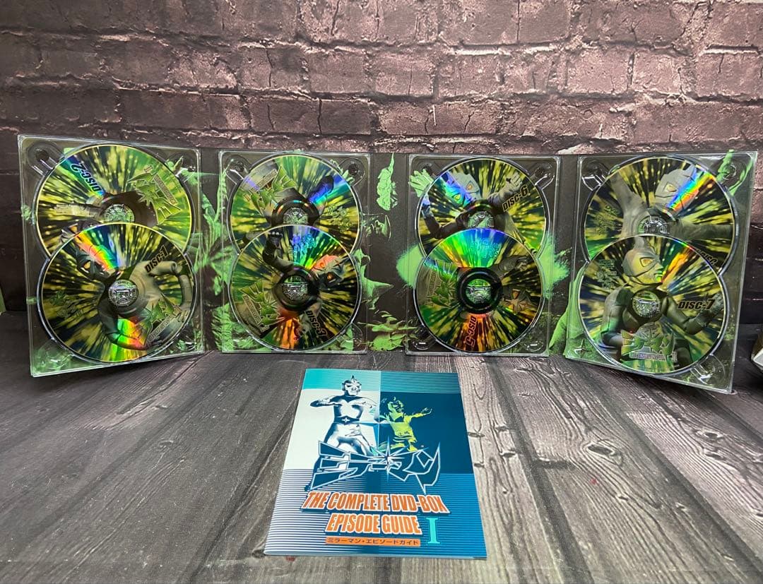 サンプル刻印　ミラーマン DVD-BOX