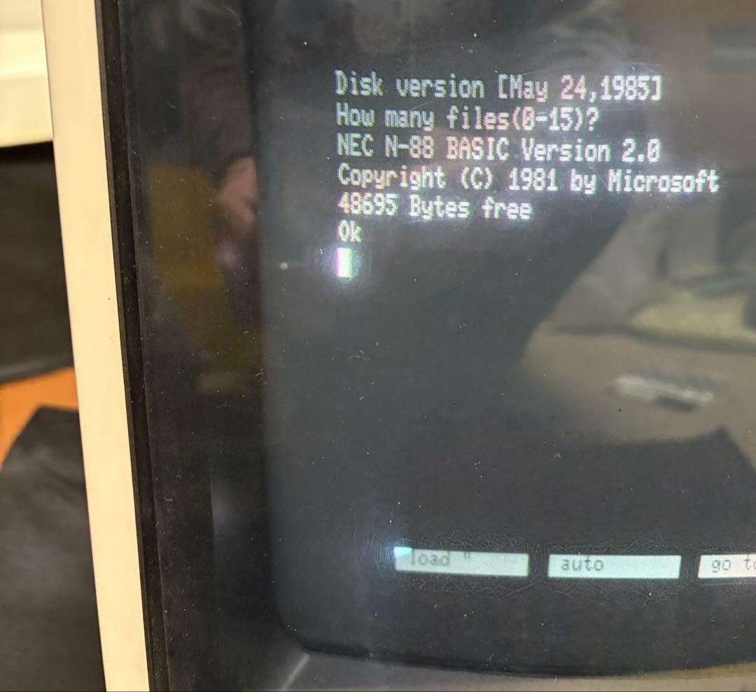 PC-8801mkⅡSR+ KD551K 中古品