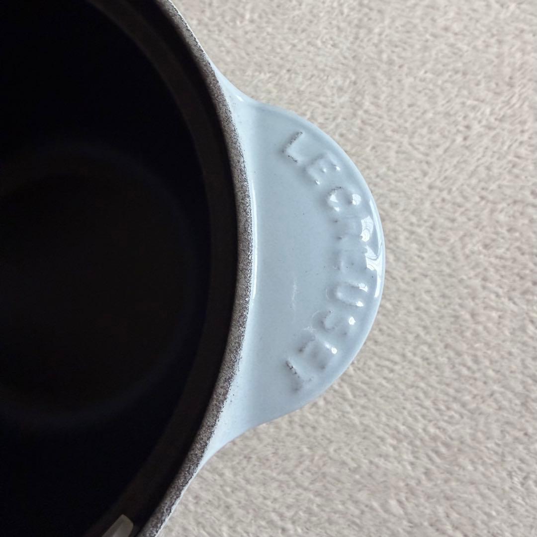 【未使用】LE CLEUSET ココットエブリィ 18 コースタルブルー 炊飯鍋