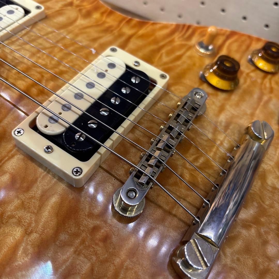 Sugi SH605 5AQM ハカランダ指板希少モデルレスポール