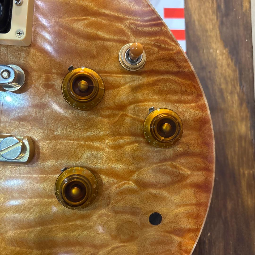 Sugi SH605 5AQM ハカランダ指板希少モデルレスポール