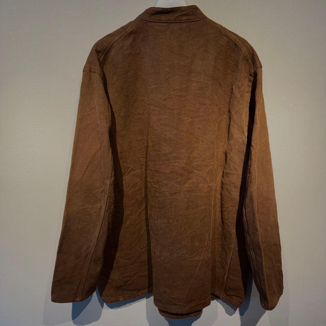 21ss comoli ヘンプダック スタンドカラージャケット 3