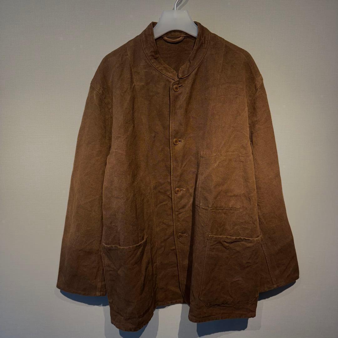 21ss comoli ヘンプダック スタンドカラージャケット 3