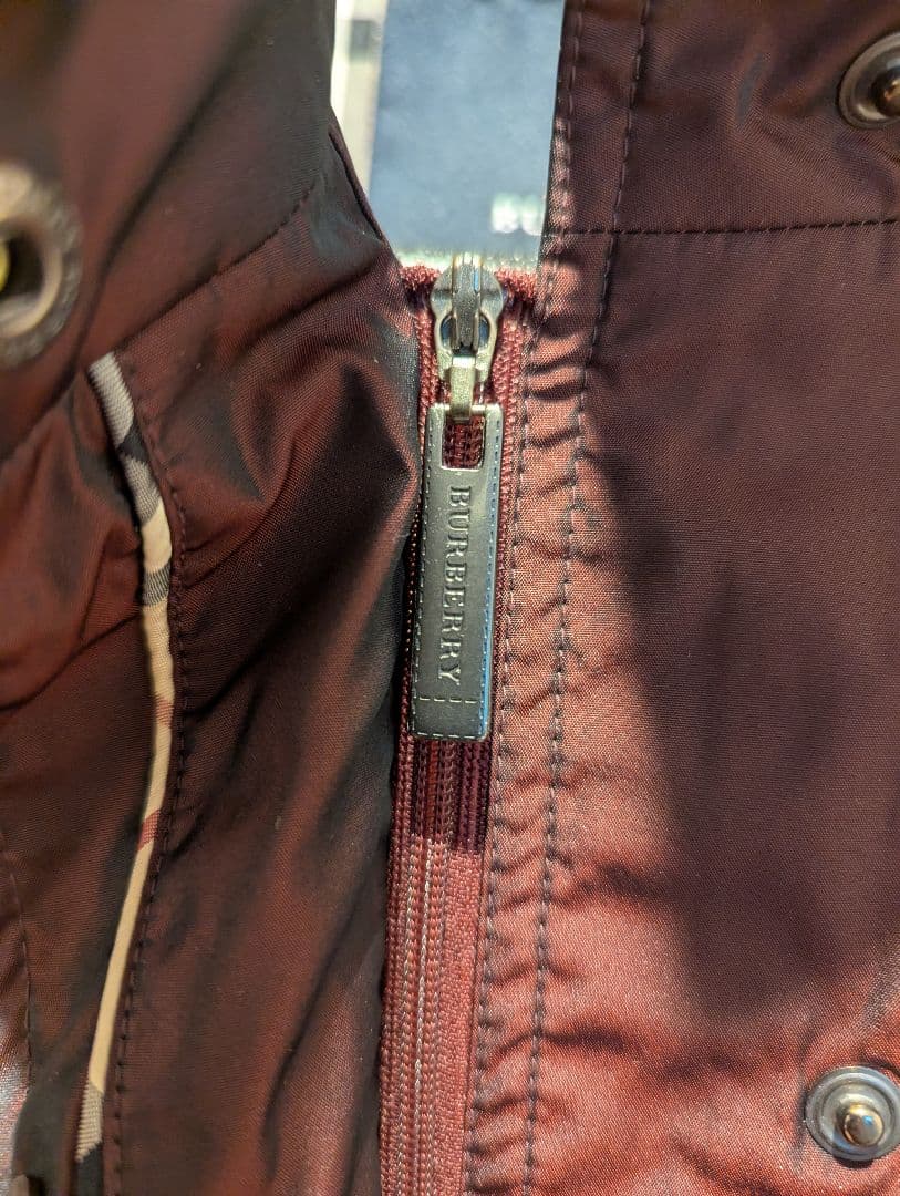 美品 Burberry バーバリー スプリングコート ノバチェック L