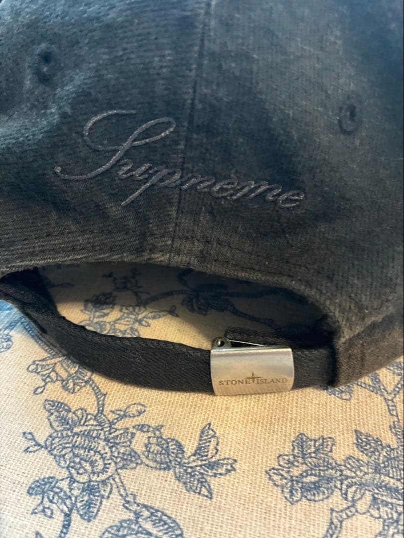 23FW Supreme×Stone  Twill 6-Panel