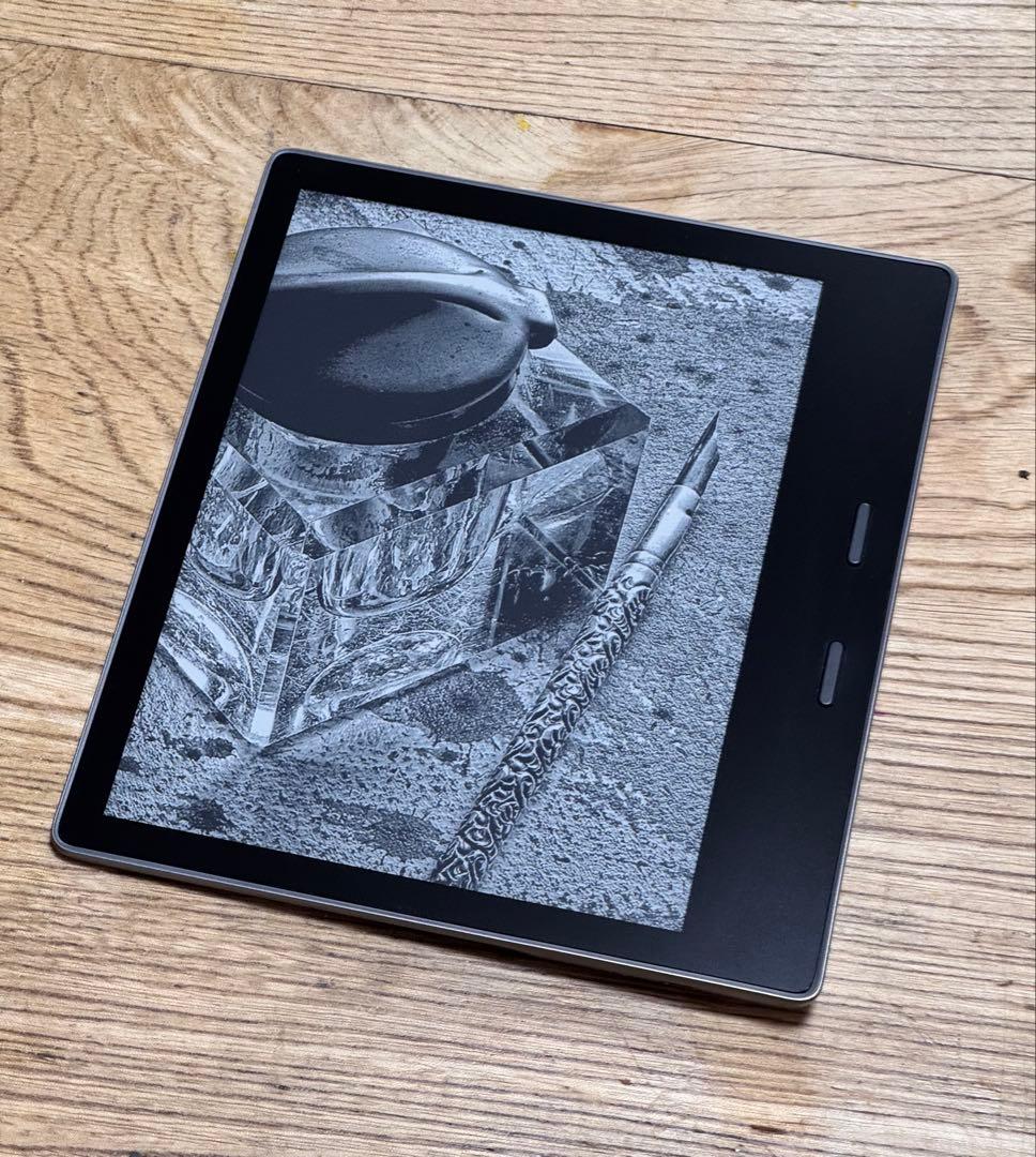 Kindle oasis 第10世代 8GB S8IN4O　純正本革カバーセット