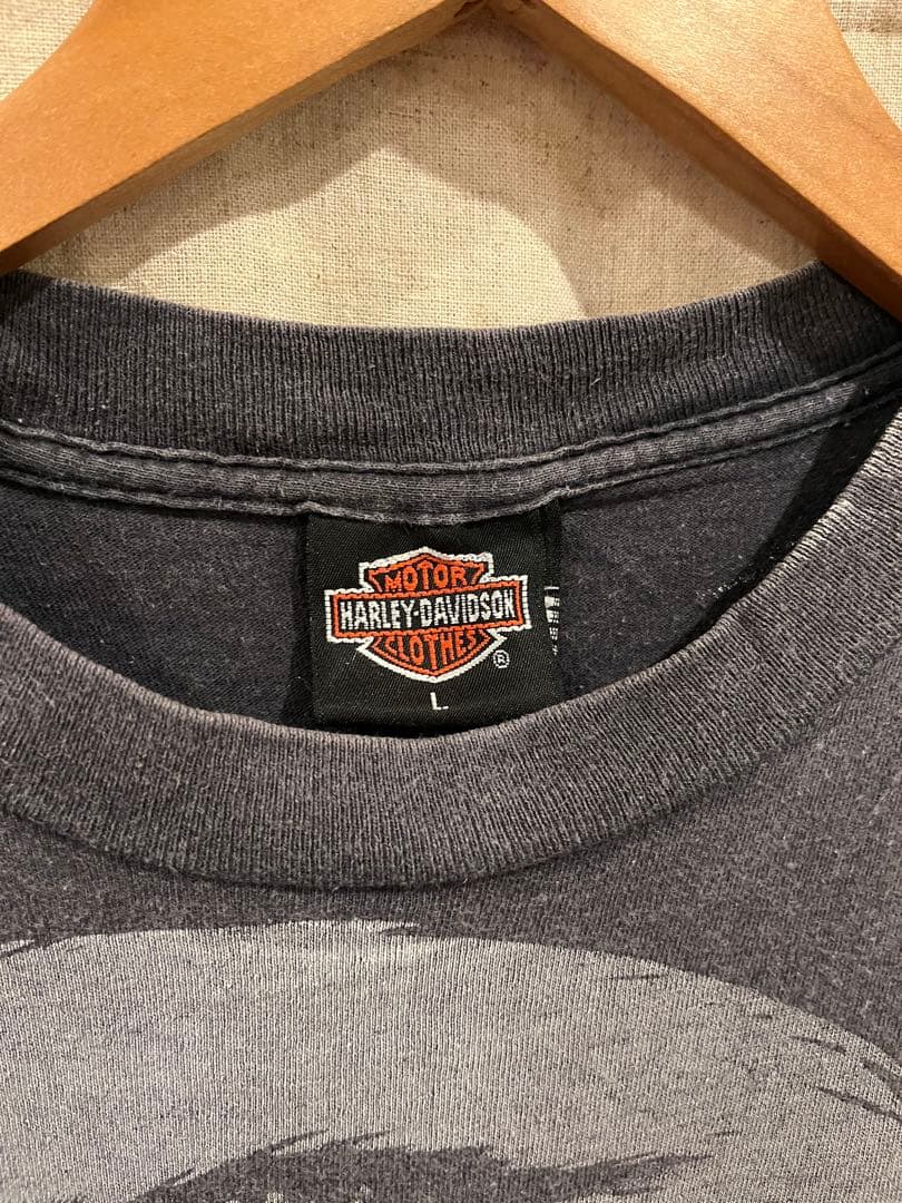 Harley-Davidson イーグル Tシャツ ビンテージ　総柄　ハーレー