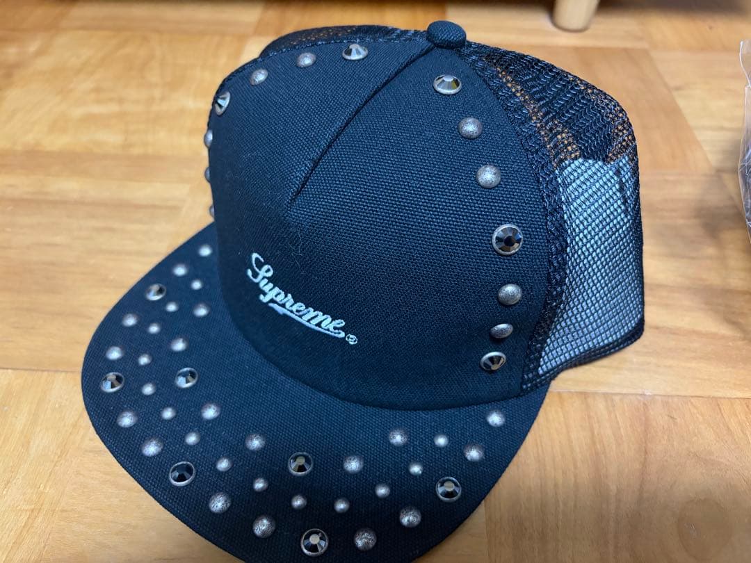 帽子 Supreme b.b. Simon Studded Mesh Back cap