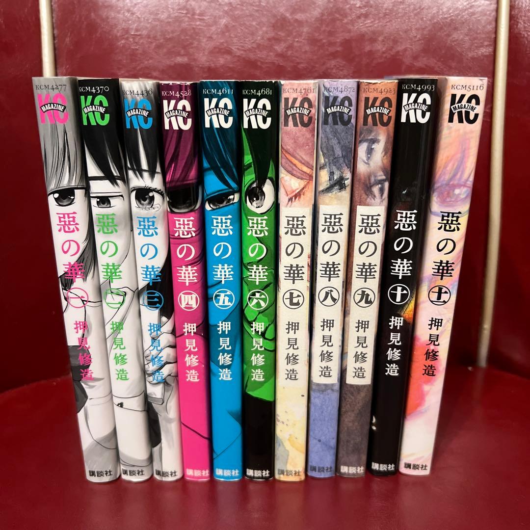 押見修造　血の轍　惡の華　漂流ネットカフェ　全巻セット　中古　漫画