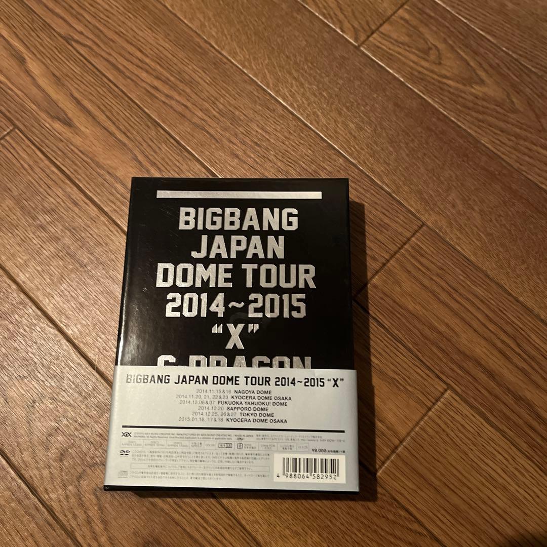 ミュージック BIGBANG JAPAN DOME TOUR \"X\" CD/DVD