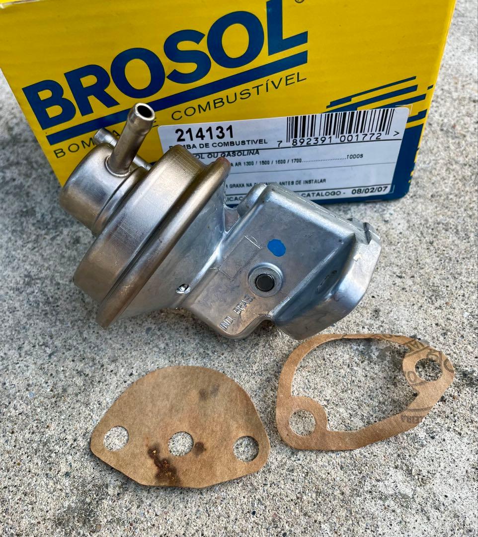 空冷 vw ビートル バスBROSOL 燃料ポンプ 214131 ガスケット付
