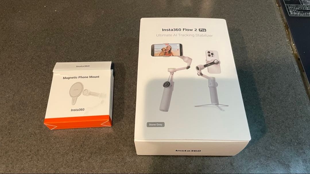 Insta360 Flow 2 Pro MagSafe 磁気マウント付き