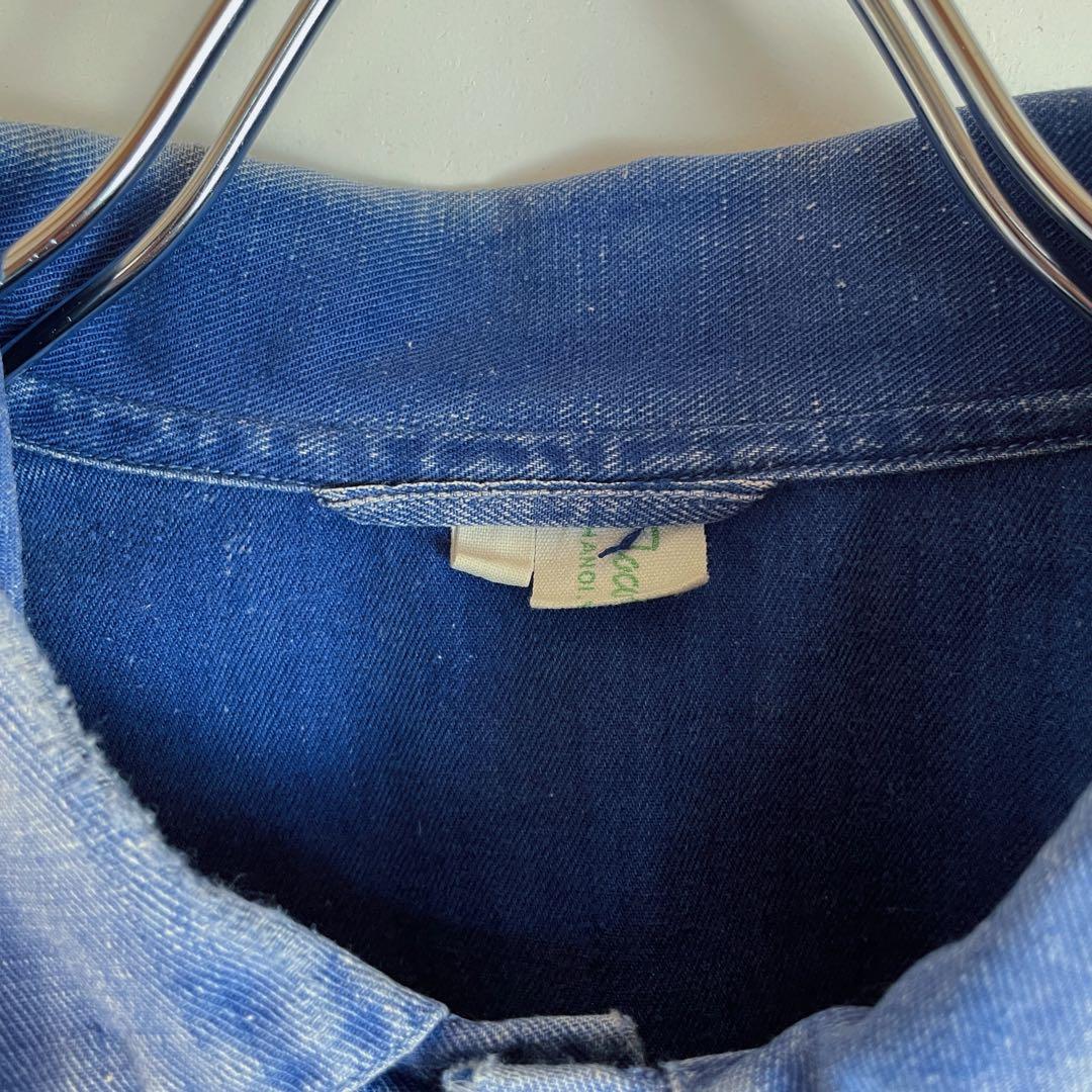 フレンチワークジャケット　French work jacket フェード　ボロ