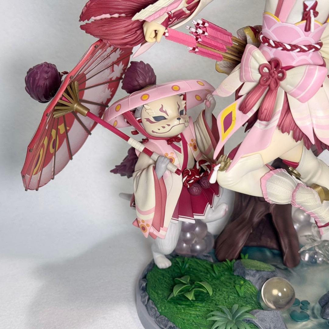 モンスターハンター　ミツネシリーズ 女性ガンナー 1/7スケールフィギュア