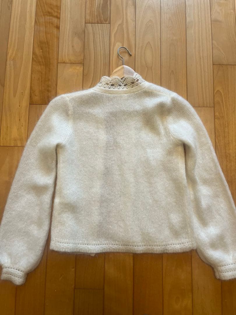 セザンヌ sezane ANGIE カーディガン エクリュ　xs