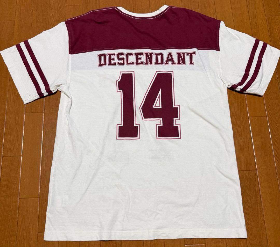 18SS DESCENDANT フットボール Tシャツ ディセンダント L