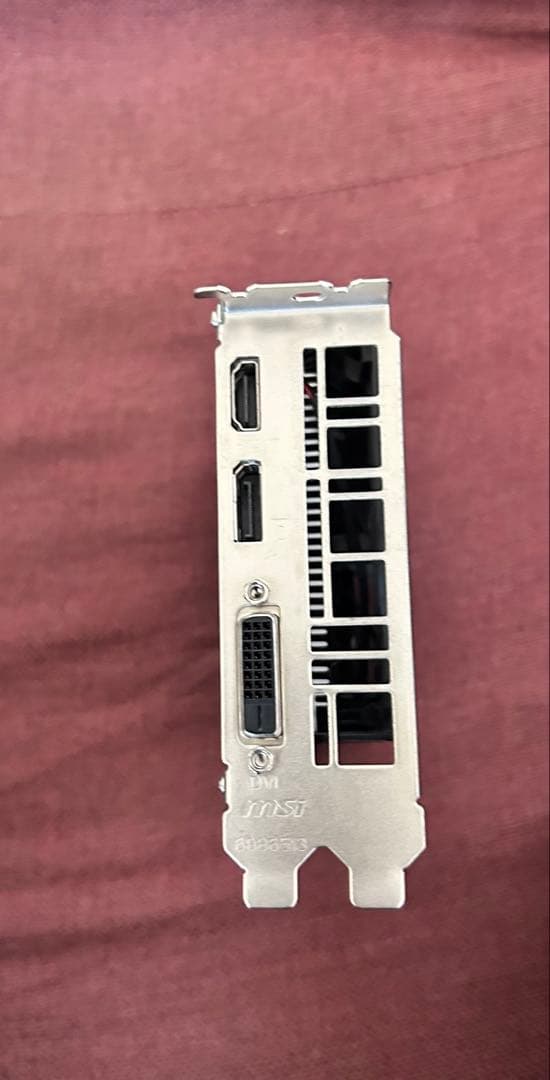 グラフィックボード・グラボ・ビデオカード MSI GeForce GTX1650 D6 AERO ITX J OC
