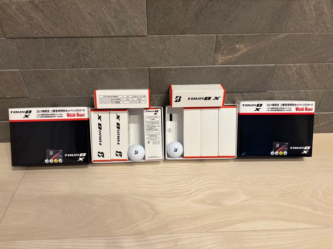 BRIDGESTONE TOUR B X ゴルフボール 2ダース