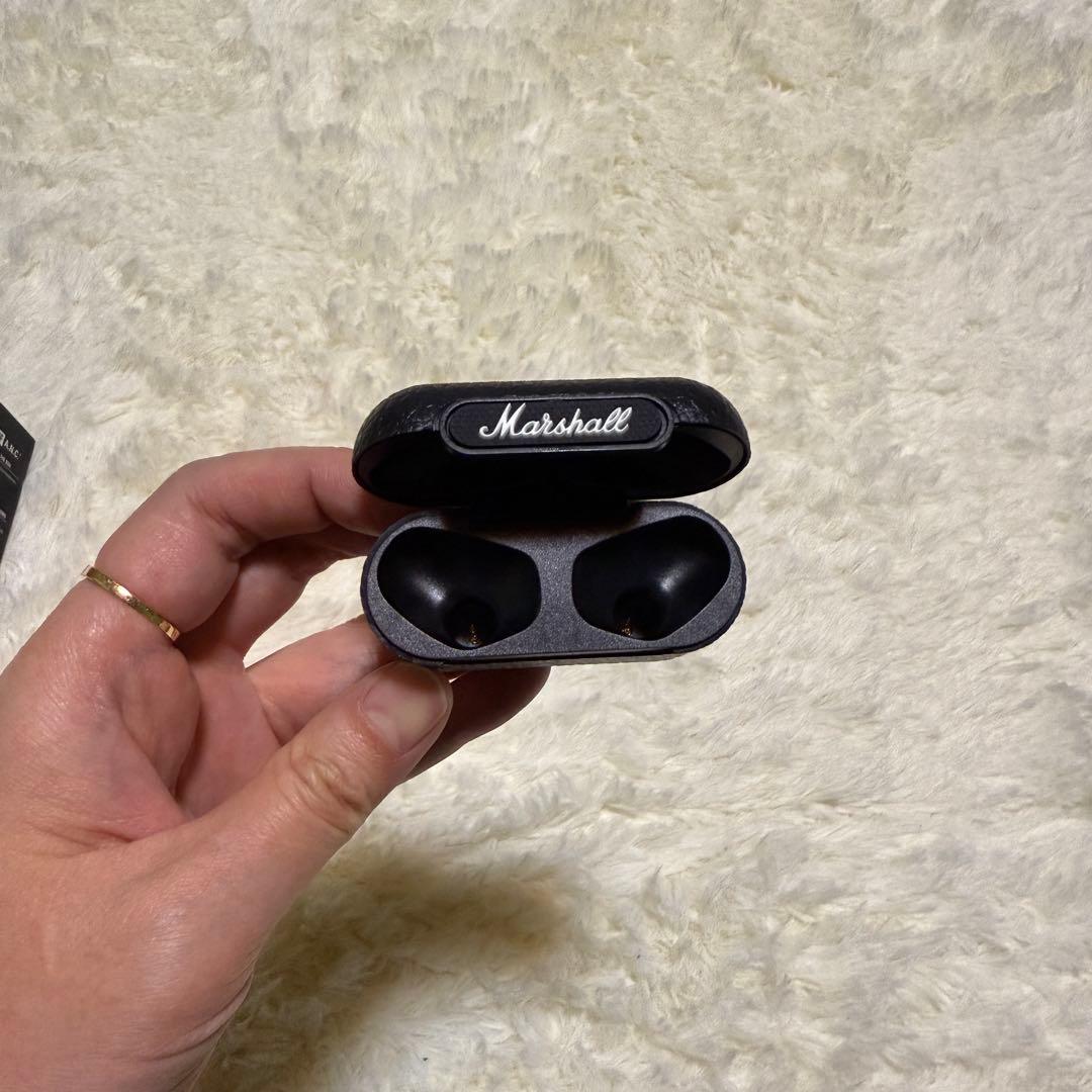 【ほぼ新品】Marshall Motif A.N.Cワイヤレスイヤホン ブラック