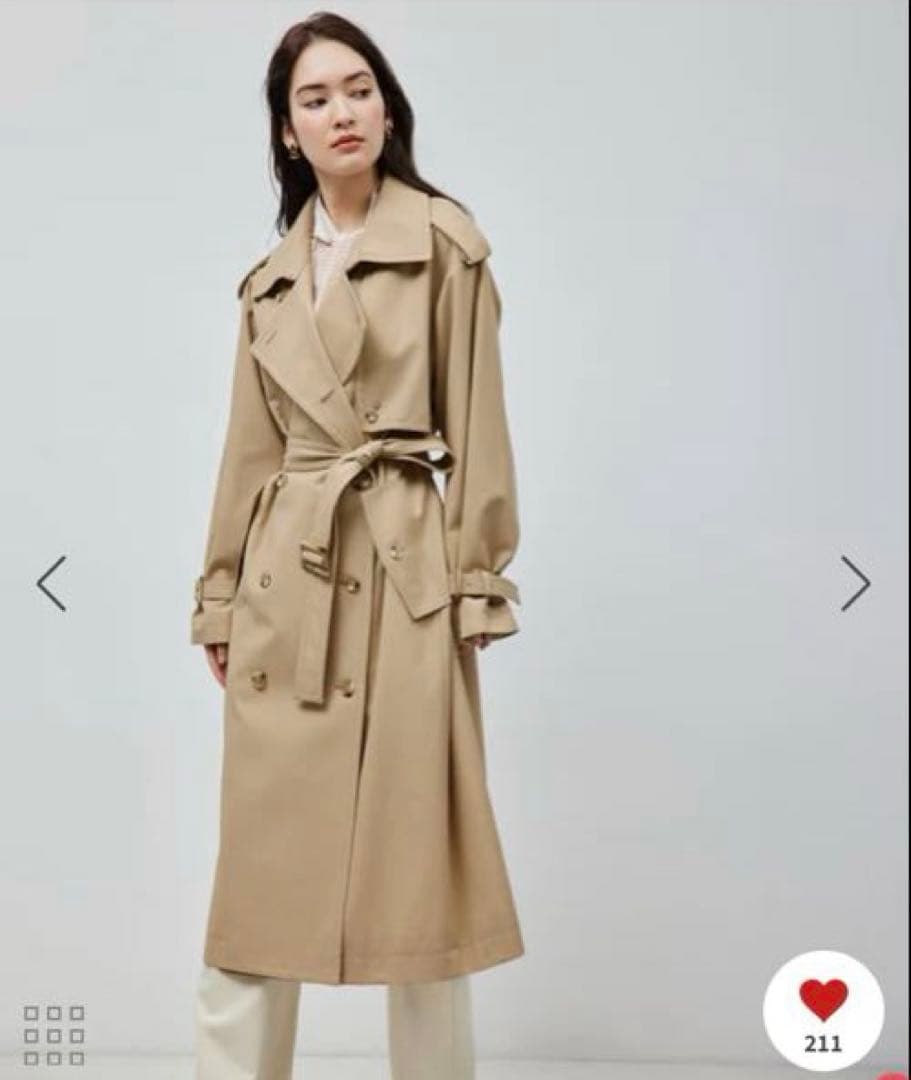 Me/【新品】【逸品】ベーシックトレンチコート【雑誌掲載】