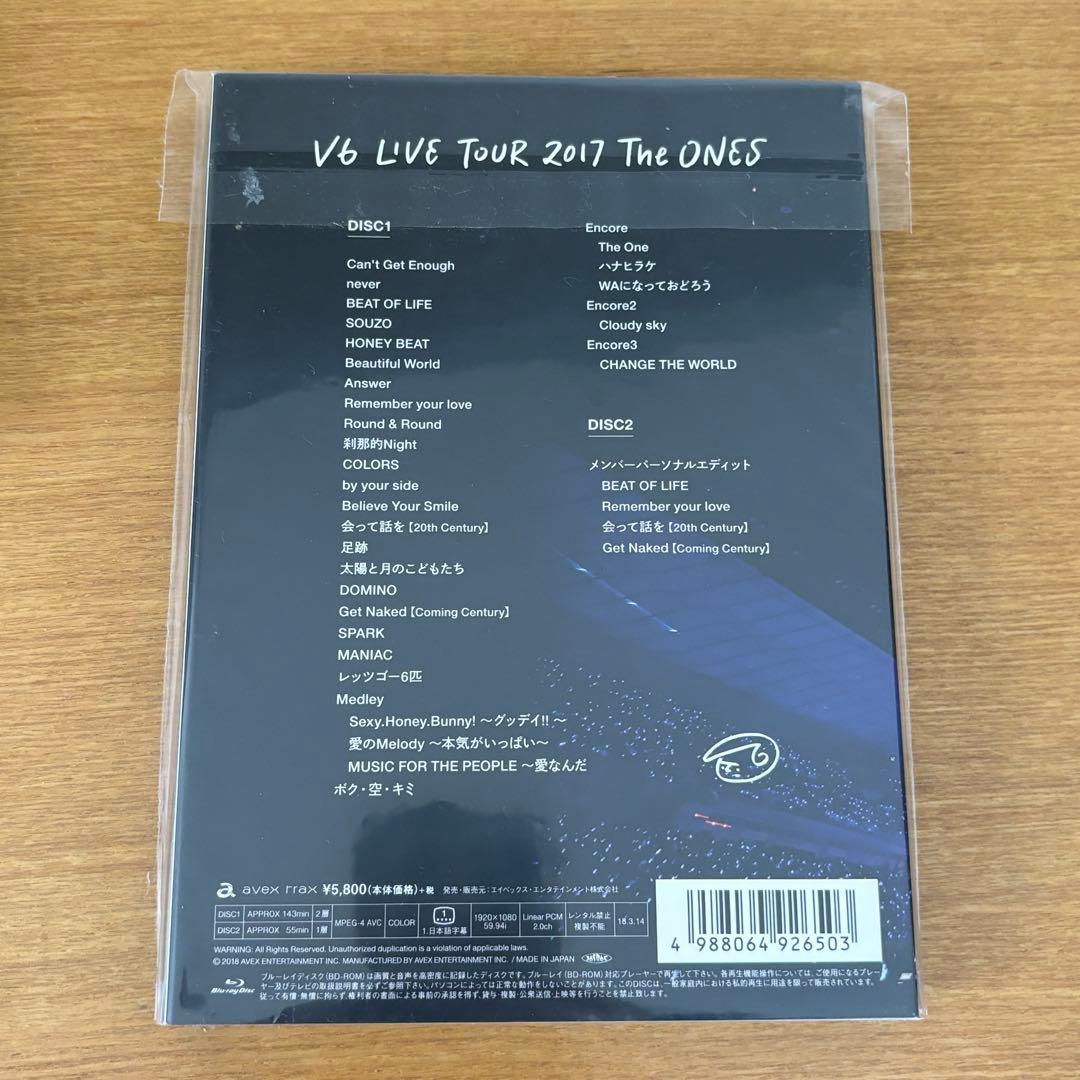 【まとめ売り】V6 LIVE DVD/BluRay 6点セット