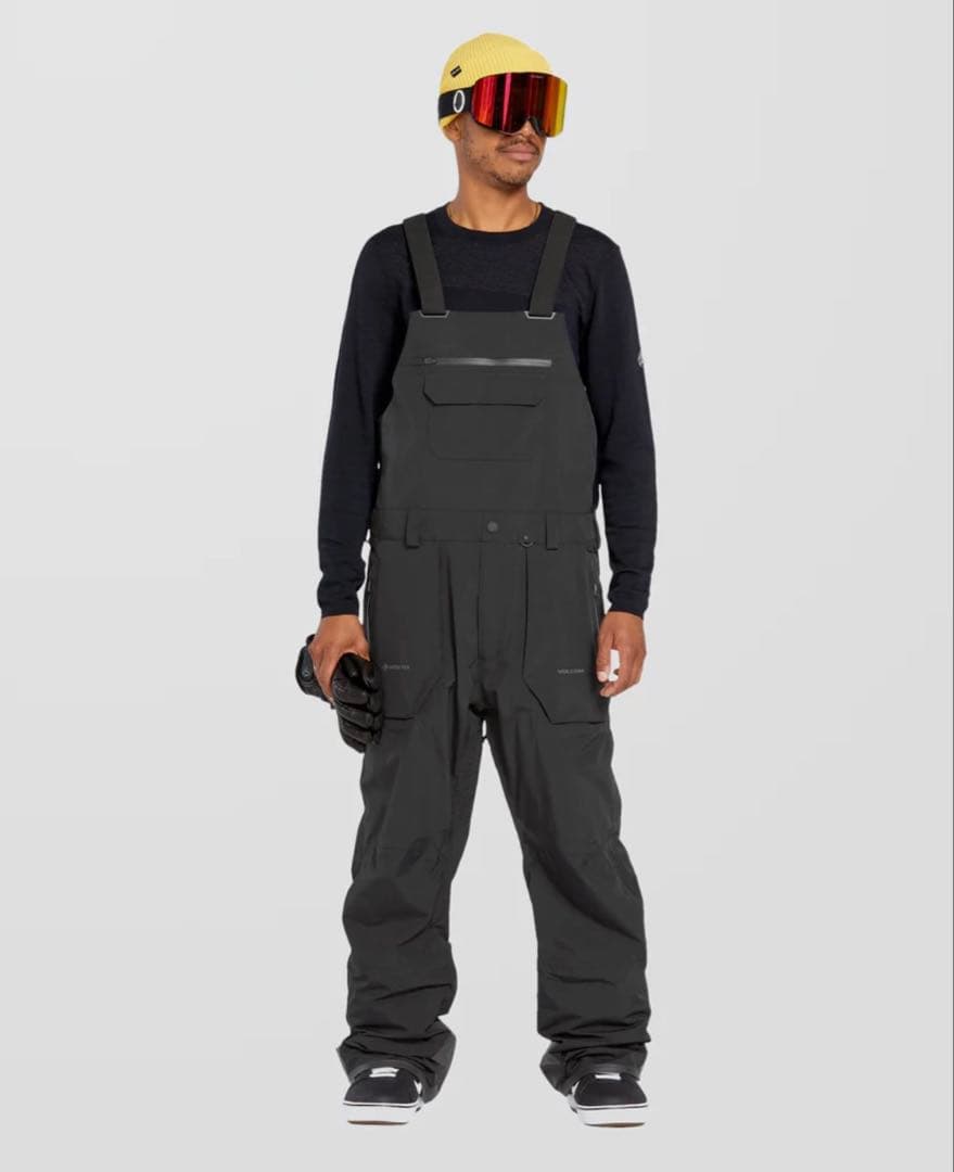 スノーボード VOLCOM RAIN GORE-TEX BIB OVERALL BLK