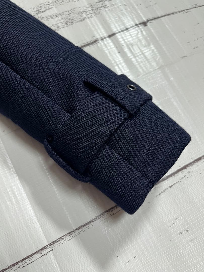 Burberry brit トレンチコート ダブル　異素材　エルボーパッチ