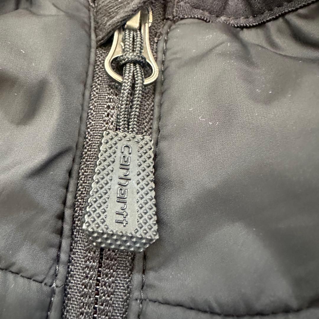 【Carhartt】カーハート（2XL）ギリアムベスト＊企業ロゴ＊中綿＊ナイロン
