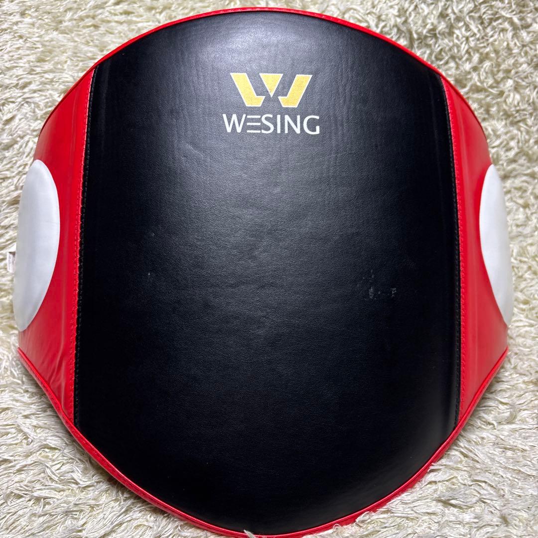WESING ボディープロテクター ボディーミット 格闘技 ボクシング 中古