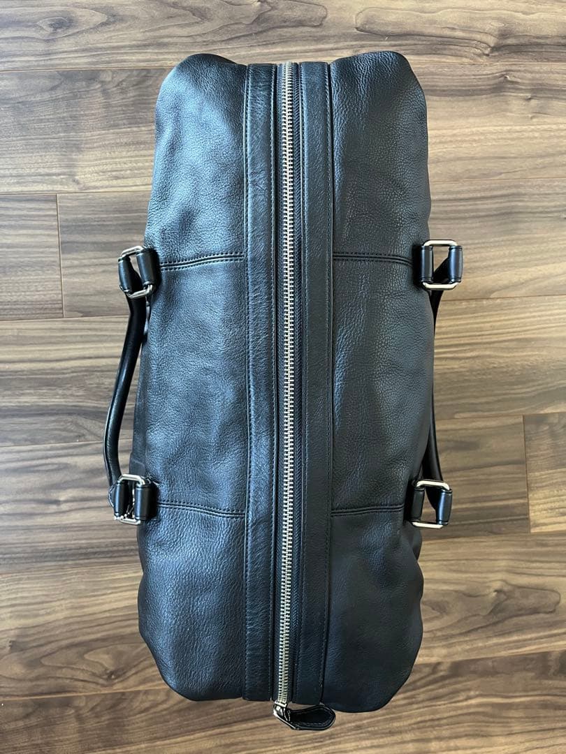 レザーボストンバッグ 黒【COACHコーチ】