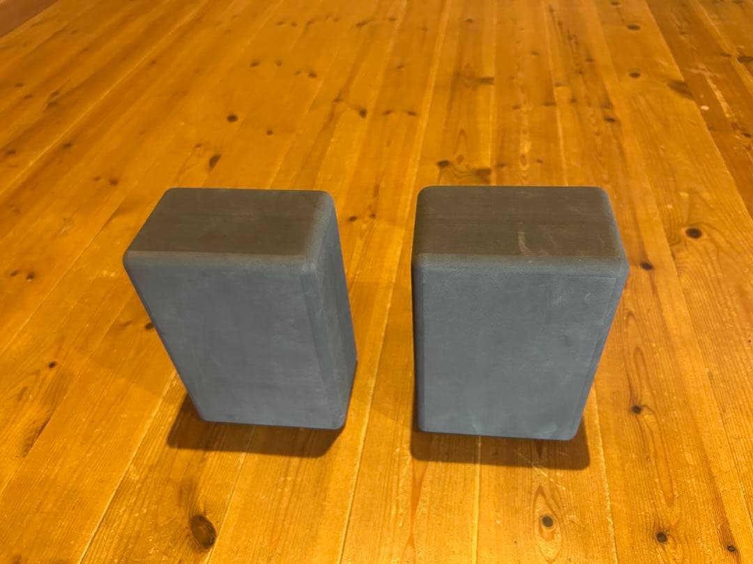 manduka ヨガブロック 2個セット グレー
