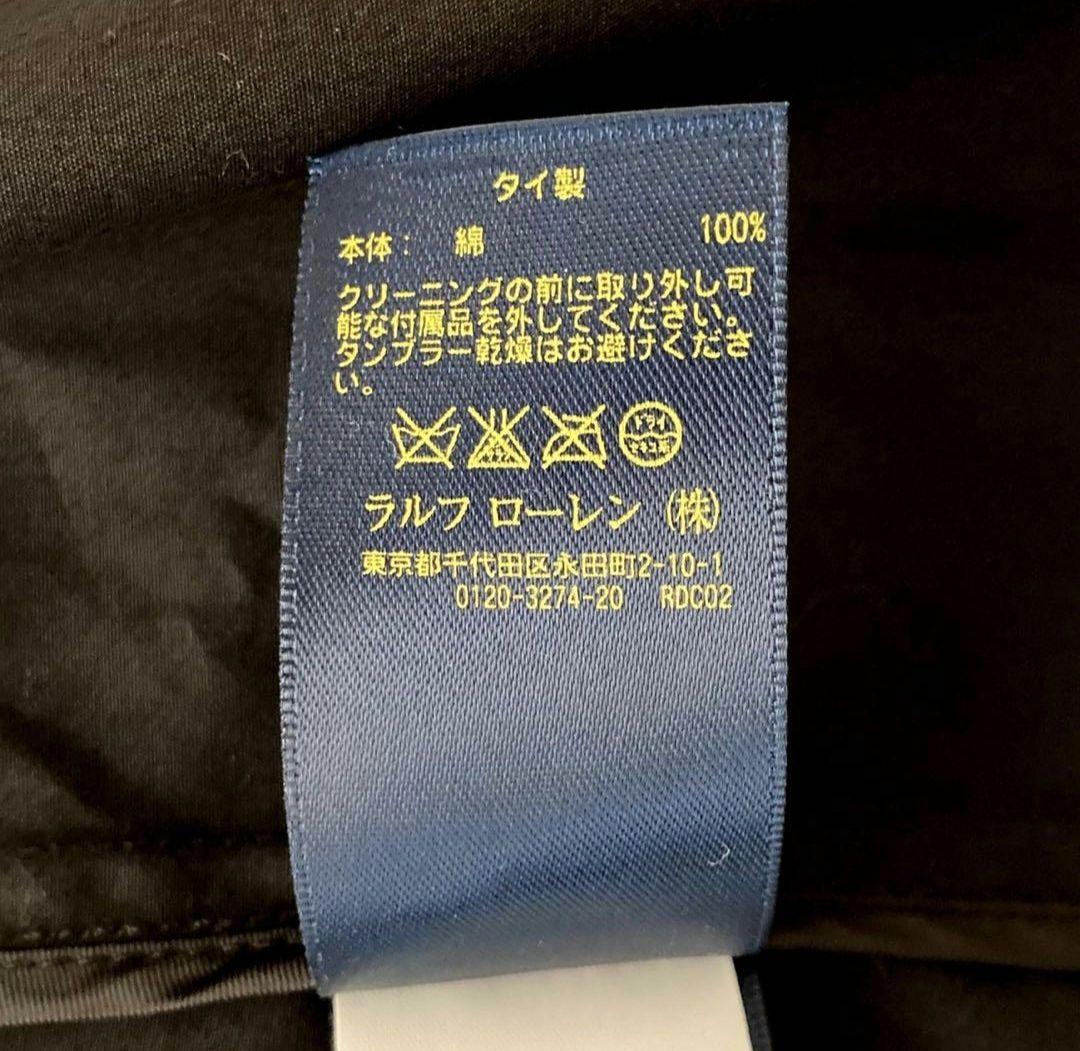 【超美品】 Polo Ralph Lauren トレンチコート ブラック