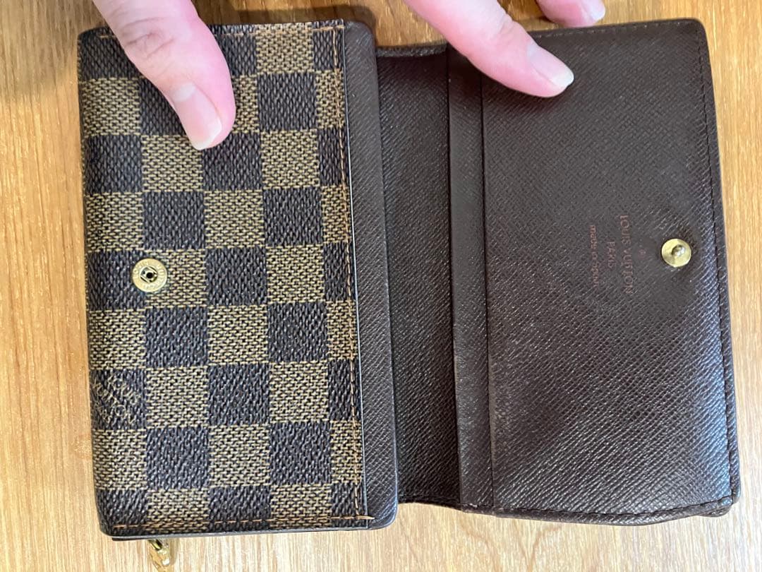 l*X様 LOUIS VUITTON（ルイヴィトン）ダミエ二つ折り財布