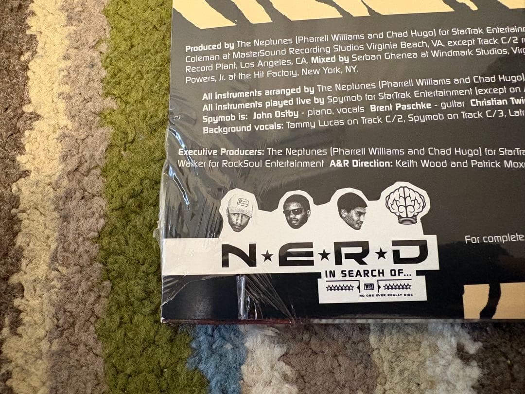 N.E.R.D. In Search Of... LPレコード