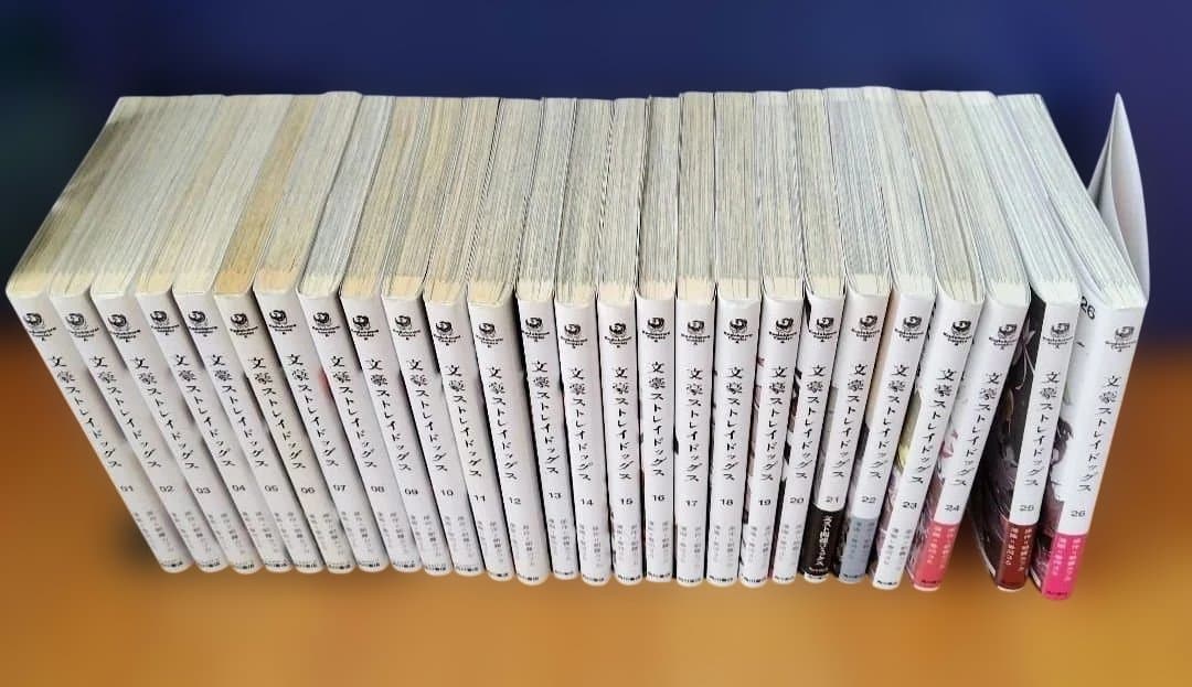文豪ストレイドッグス 　1巻〜26巻　　朝霧カフカ　全巻セット