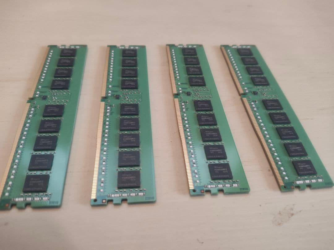 SK hynix 8GB DDR4 2133MHz メモリ 4枚セット