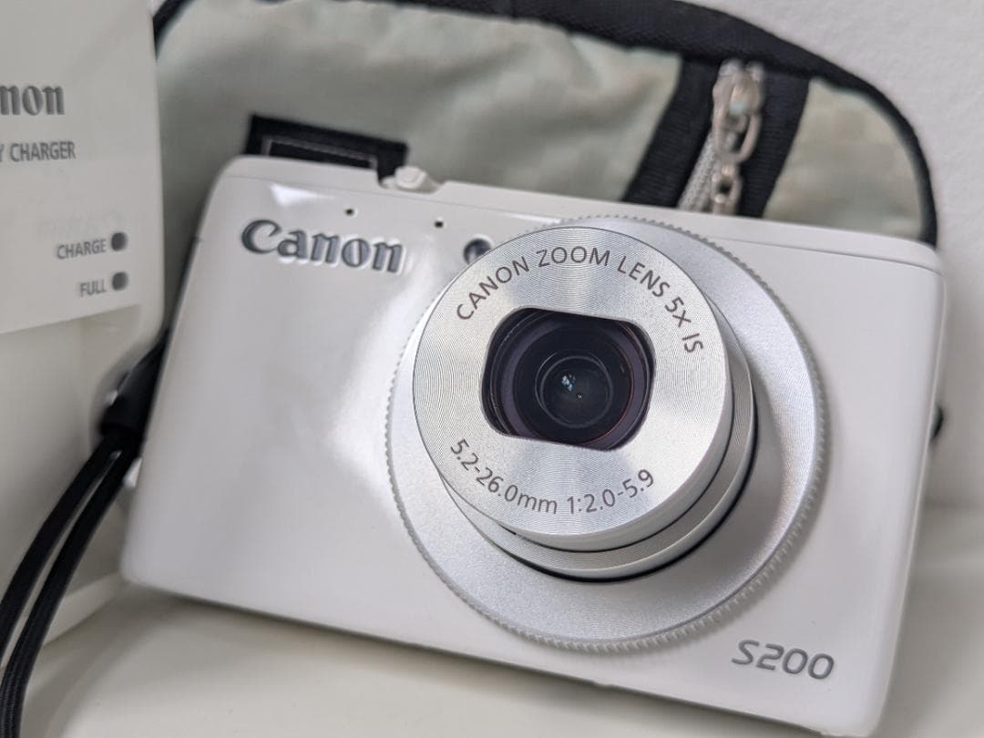 Canon PowerShot S200 ホワイト Wi-Fi