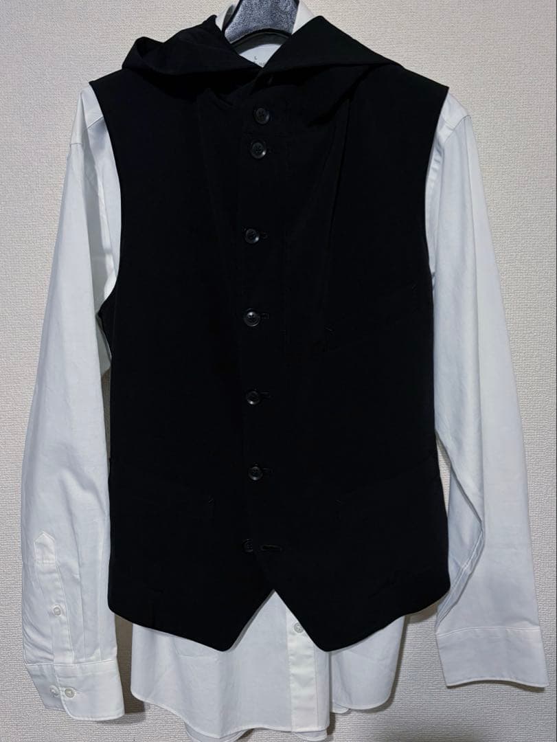 yohji yamamoto ZIPフードベスト