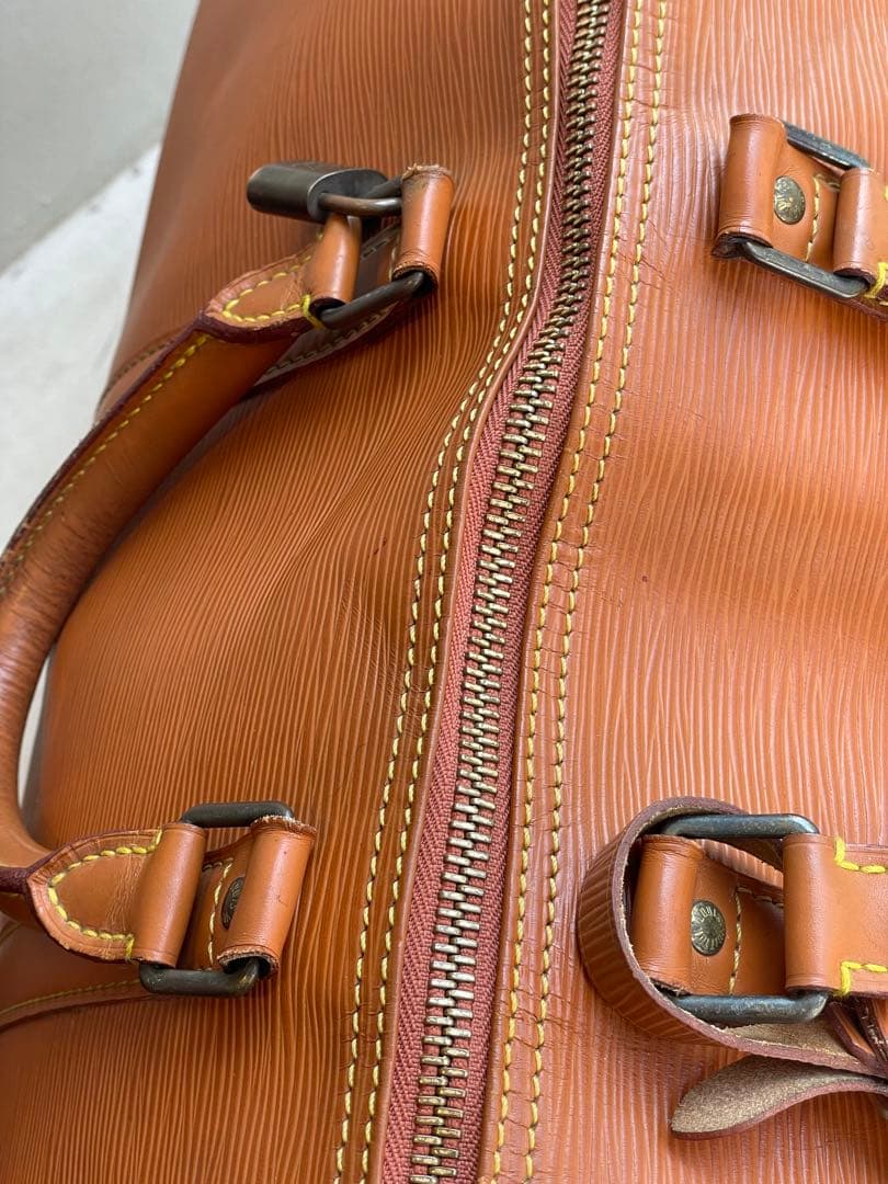 【正規品】LOUIS VUITTON エピ　キーポル55 ボストンバッグ