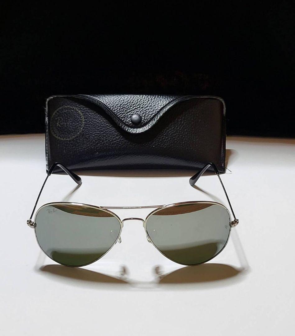 ◆Ray-Ban◆サングラス　アビエーター ミラーレンズ　ケース付き