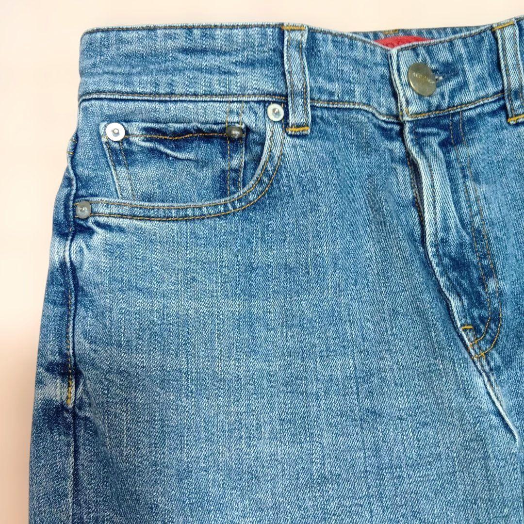 RED CARD 23区別注 デニムパンツ ストレッチ ストレート ライン