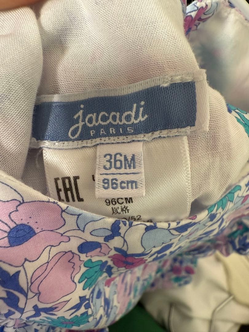 jacadi リバティワンピース　36M