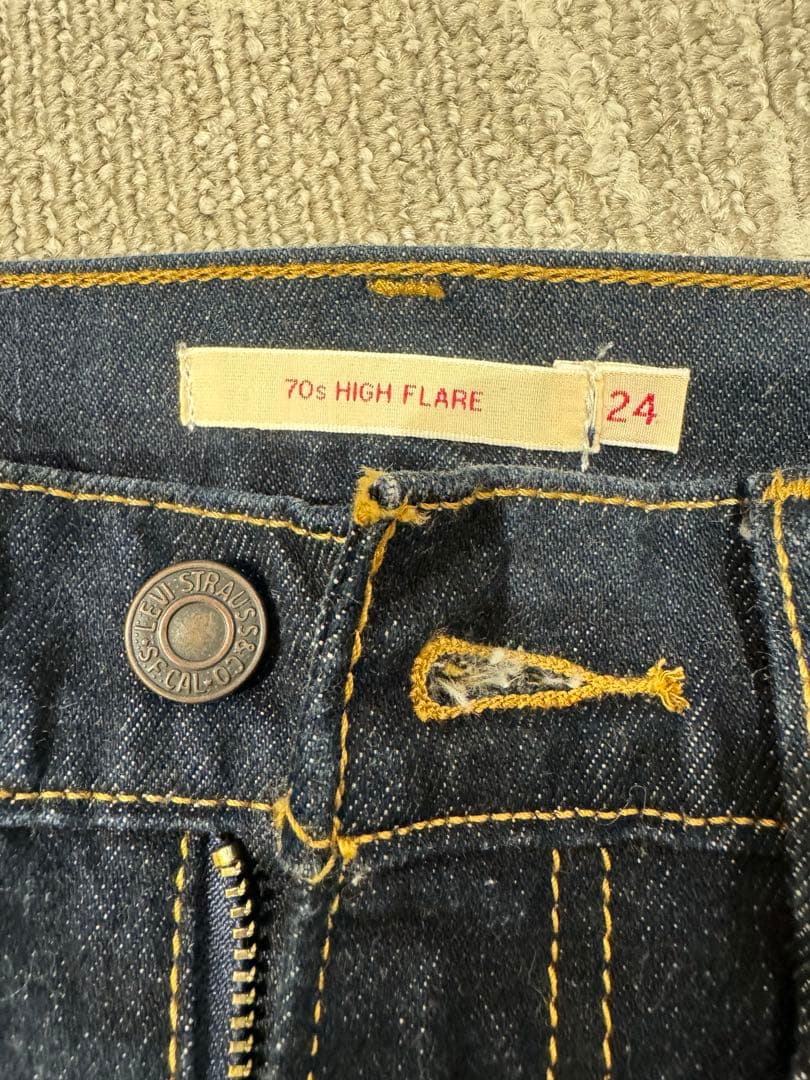 【美品】Levi's 70s HIGH FLARE デニム
