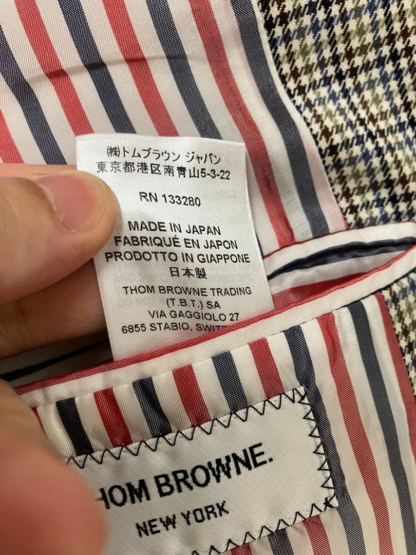 最終❗️タグ付き新品‼️THOM BROWNE sport coat ジャケット