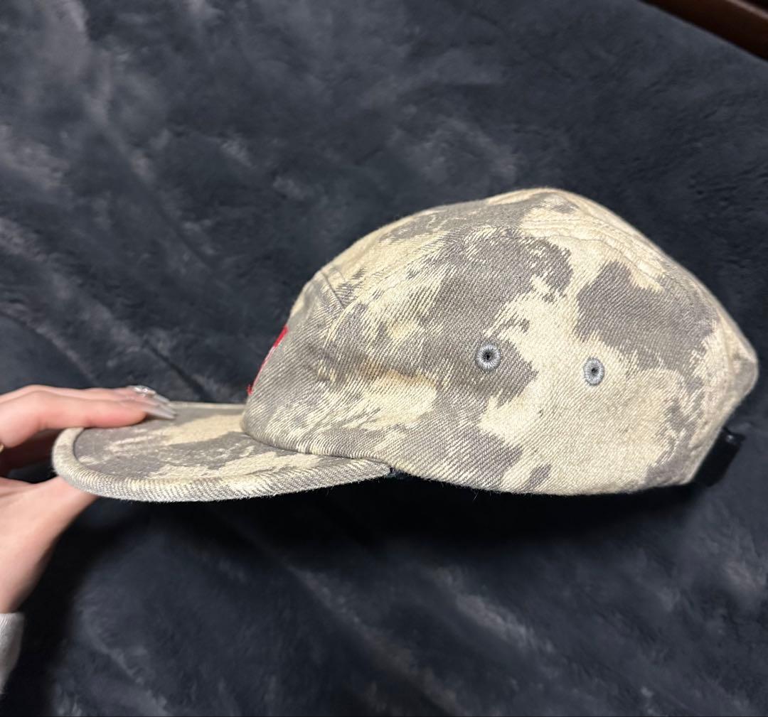 帽子 Supreme Denim Camp Cap Bleached